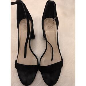 Vince Camuto Margry Ankle Strap Block Heel Sandal Womans Size 9